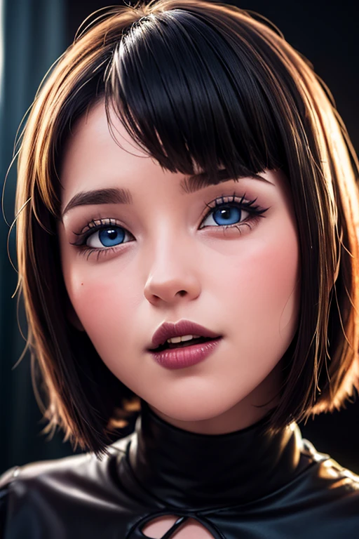  hardcore, bdsm, submission and slavery ,nsfw, busty, slut , gothic makeup eyeliner and eye shadows 