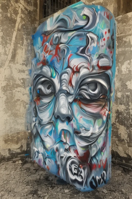 wall, (((no body))),