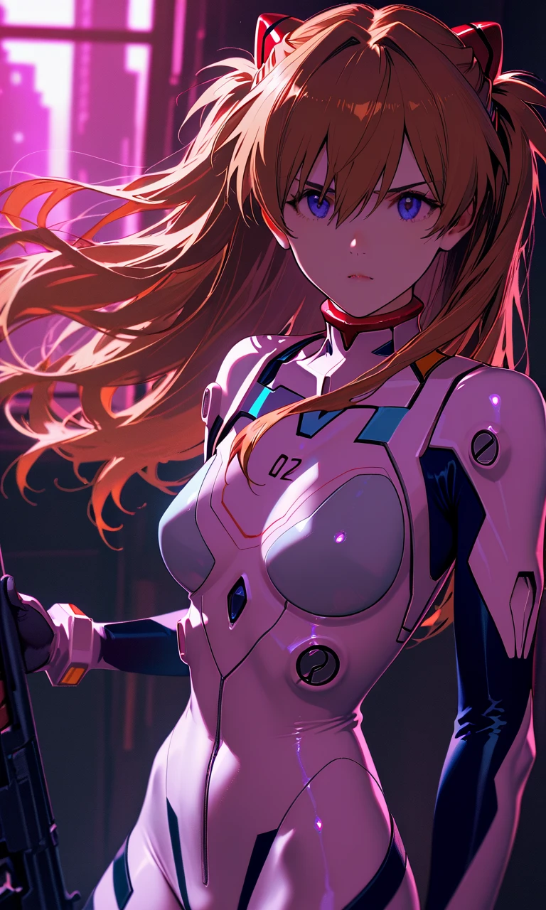 Close-up of toy figure in jacket and boots, neon armor, translucent neon skin, 8 k highly detailed , stylized neon, cyber suit, glowing neon skin, fluffy orange skin, with glow on some of its parts, Stylized anime, Personagem pequeno. Unreal Engine 5, brown tanned skin, 3 d render stylized