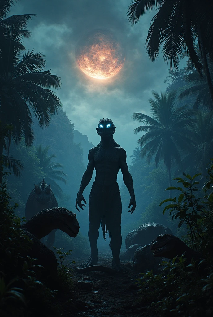 full body length shot,nerd graphite  Alien Entity,native africa slave ,nowadays azctec central city,Cinematic,soft colors, Technicolor,natural skin textures, hyper realism, hyper detailed,Extremely detailed,High contrast,Masterpiece,Realistic,Ultra Detailed, intricate details,realistic humid leather,extremely intricate details,Epic Realistic, cinematic style, irina yermolova,high contrast,hdr,extremely detailed, [deep night landscape],masterpiece, intricate details, eyes extremely detailed, high detailed eyes,8k resolution,retina, Nikon Z9,Korea,orc,Egypt, Pisces, transition between two art styles, Double contact, X-ray, Creative, vivid light, fantasy, Abstract, Surrealism, super detailed, high resolution,insanity wear,skin  almost translucent,  Mestichino,Light particles,chaos,starfish's leather,Bali of Indonesia
