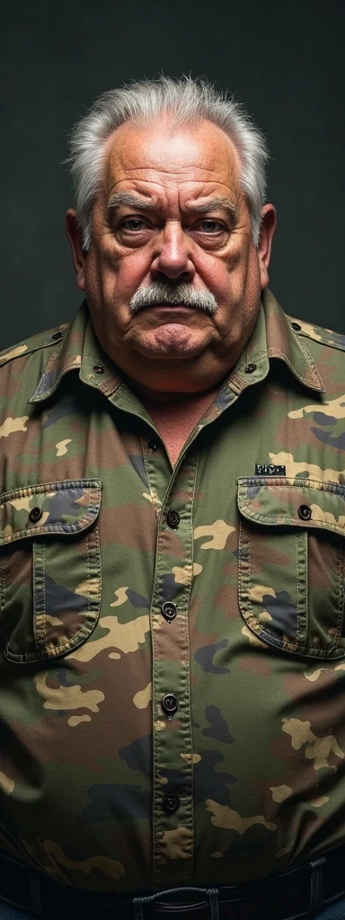 A full-body photograph portrait A 40-year-old heavy truck driver, wearing cap, fole, delgado, wearing a very small torso showing very hairy pubis, epic realistic, fotografia, desbotado, Cores Neutras, ((( (HDR)))), ((((cores silenciadas)))), cena intrincada, Artstation, detalhes intrincados, vinheta --auto --s2