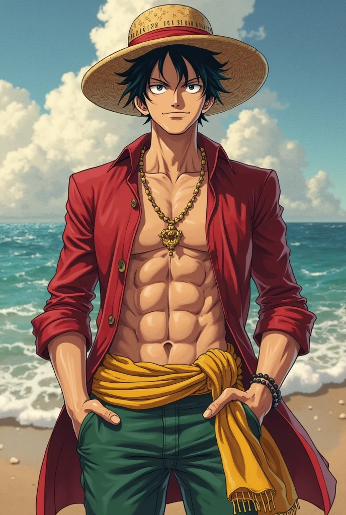 (Best quality, high resolution, 8K, precision, masterpiece: 1.2). One Piece: Straw Hat Pirates. Everyone gather. Luffy, Zoro, Sanji, Usopp, Nami, Chopper, Franky, Nico Robin, Brook, Jinbe.
Aggressive battle pose. With dramatic lighting and intense facial expressions, this style is anime with colorful lighting and detailed character designs. High resolution. Full body portraits and anime aesthetics will cheer you up. Aura release. Detailed expression.