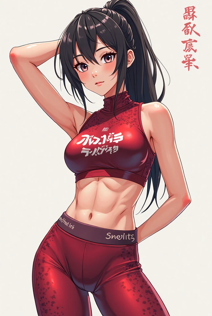 score_9, score_8_up, score_7_up, score_6_up, score_5_up, score_4_up, 1girl, Hu tao(genshin_impact),, small breasts,,collarbone,breasts focus, , floox style,jacket,, open clothes, red jacket, red jacket, red track suit,, sportswear, standing, steam, steaming body, sweat, , track jacket, red track pants, track suit, nipple slip, , rating_explicit, , high resolution,, deep breath, , head out of frame, , grey background, , solo, in centre of shot, twintails, long hair