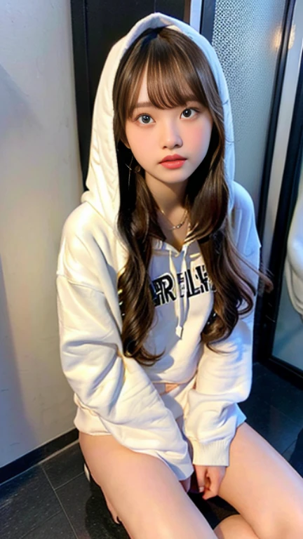 young girl, long hair realistic, vivid image, masterpiece, (best quality: 1.2), hyper detail, realistic, hd, high quality, cinematic light, ray tracing, ultra high resolution, uhd, (ultra lifelike: 1.5,), complex detail, detailed texture, fine detail, high quality shadows, beautiful skirt, full body, standing, panties walking, sexy pose, seductive pose, thin hips, long legs, small chest.