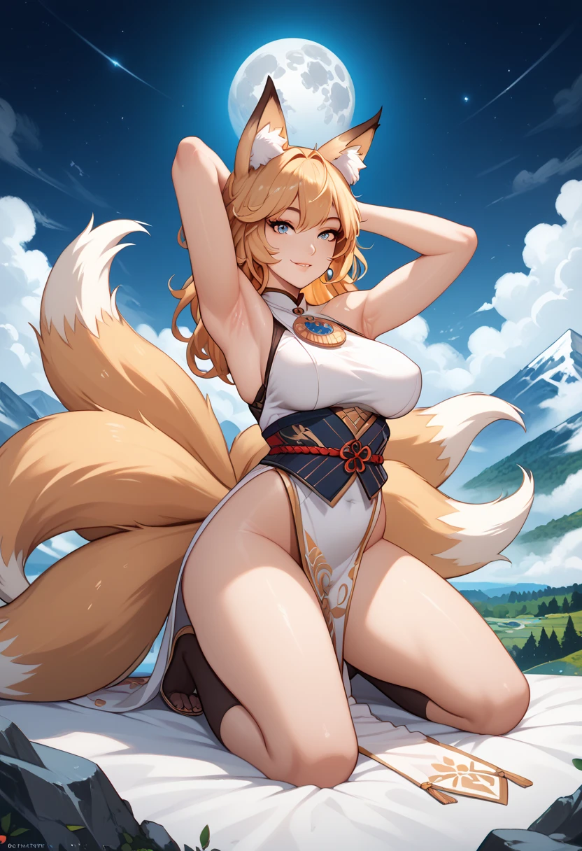 Asuna, eva 02, kitsune ears, sword powered, cuerpo hermoso, patas detalladas, ojos con la mas alta calidad