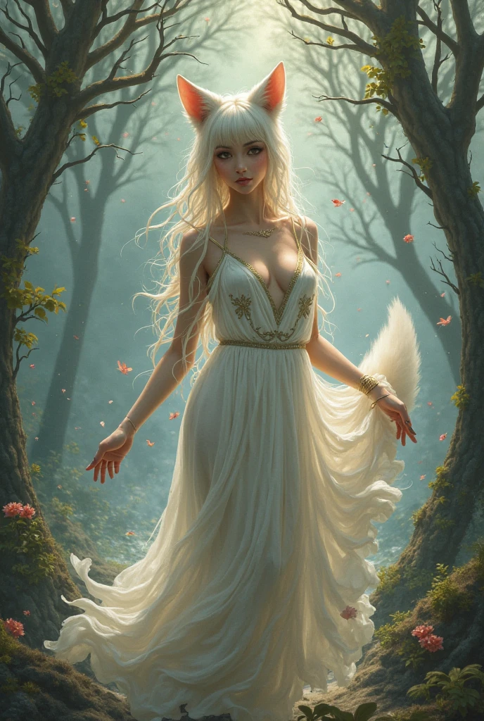 A fox woman