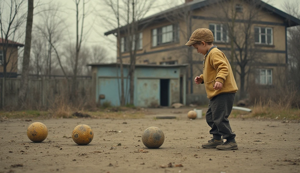 children played in street instead of garden