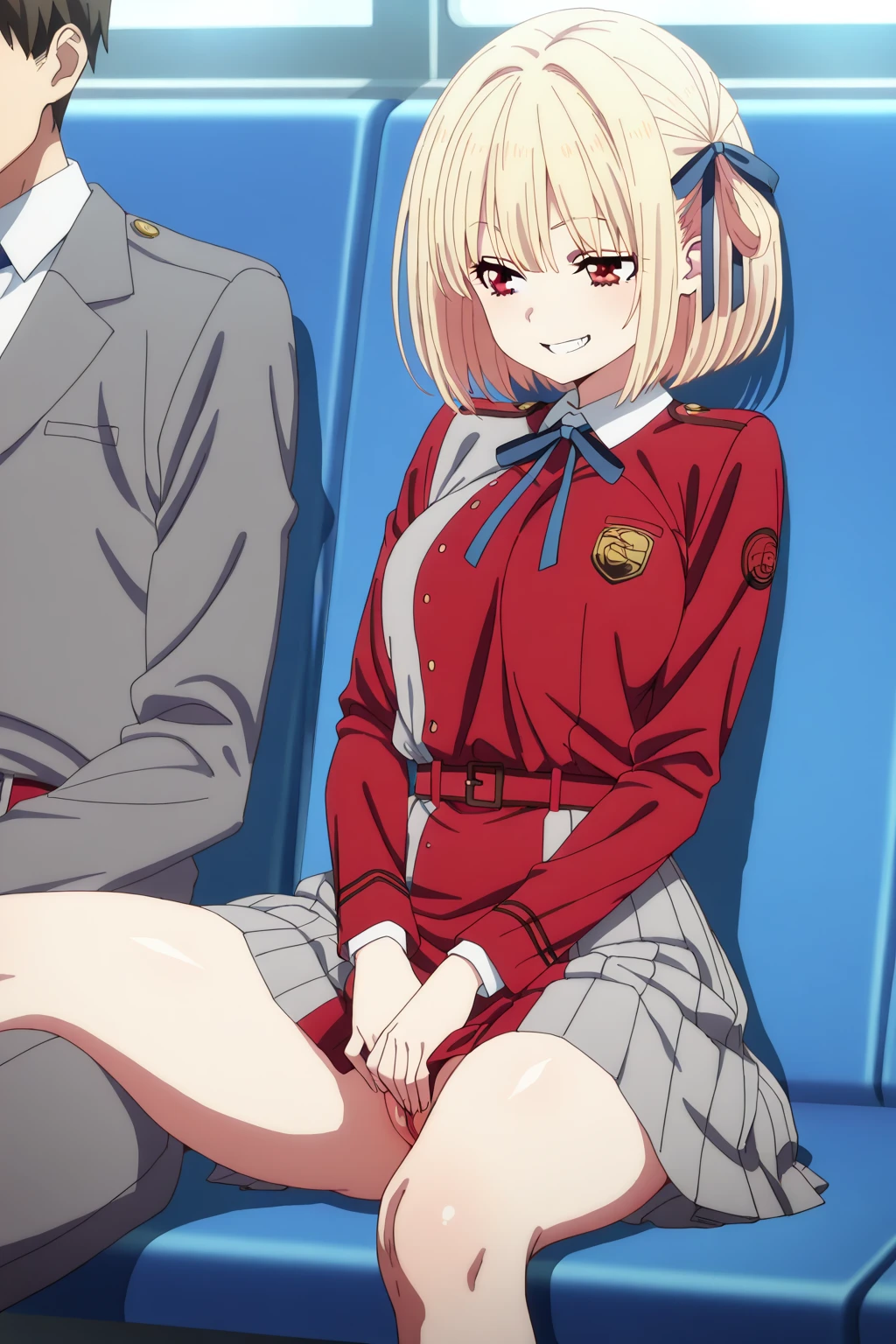 lycoris recoil, (nsfw:1.6), (bukkake1.1), 2girls,
(Inoue takina:1.2, handjob),lyln,inoue_takina,black_hair,long_hair,black_jacket,
(chisato, wince,orgasm:1.5,awaiting tongue, dick girl, Futanari ), lyqs,nishikigi_chisato,blonde_hair,short_hair,
best quality,masterpiece
  