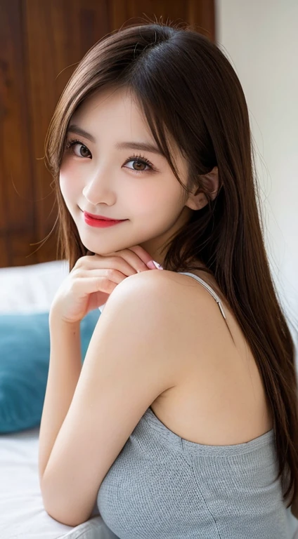 Tabletop, Highest quality, shape, Very detailed, finely, High resolution, 8k wallpaper, 完璧なダイナミックな構shape, Beautiful and exquisite,ランダムなcute髪,,Natural color lip, Bold sexy pose,smile、20-year-old girl、cute、Always blur the background,Perfect and beautiful face,Slim face and figure,Big eyes、Putting on gal makeup,Small face,Blurred Background,Elegant feminine face、smile、Actual Photos、Change pose randomly、Randomly change the shooting angle and position、Summer fashion for women