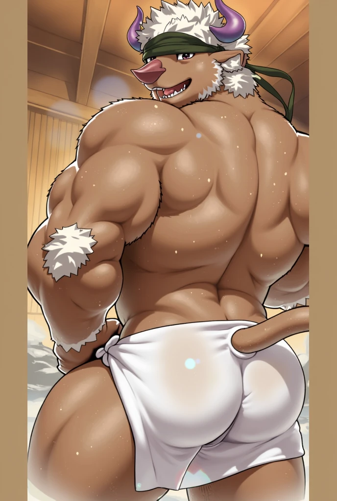 Rabbit, hare, male, pole dancing, gay, jockstrap