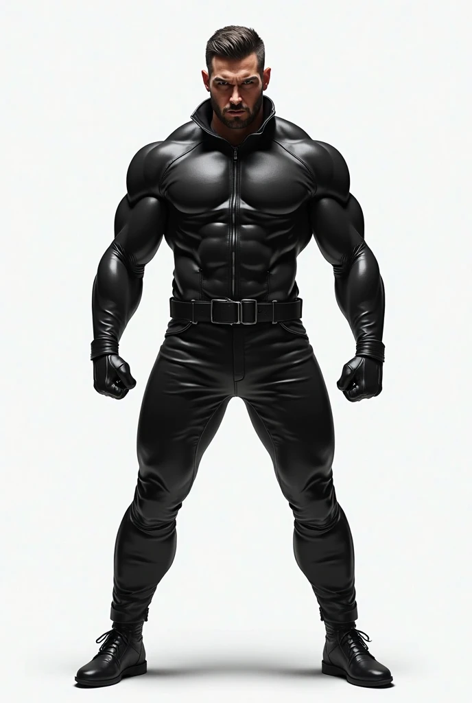 Make the xman cyclops, now make him african american, and with a more minimalist outfit, with long sleeves.
he is young, he is 20 years old and a little muscular
