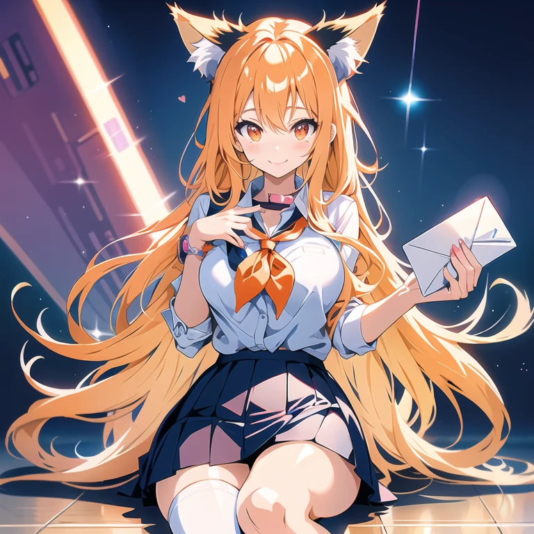 Masterpiece、Highest quality、highest quality、Good looking girl (blush, Perfect Face), independent , Looking into the camera, masterpiece, Anime art style, (Open Mouth Smile)、Shiny hair quality、Small face、Dynamic pose、Super detailed, beautiful, wide eyes、Ultra-detailed, clear and beautiful faces、(cute illustration:1.2), High-resolution, ultra-detailed, best quality, embarrassed、Thighs, Awards, Anatomically correct