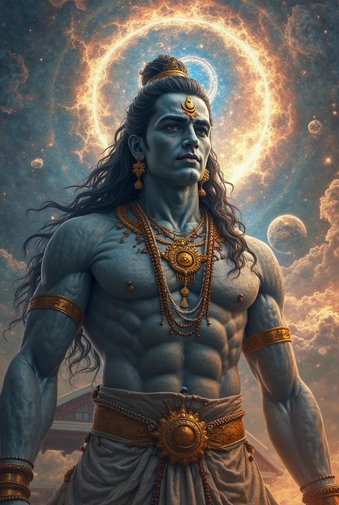 Create a picture of beautiful shiv