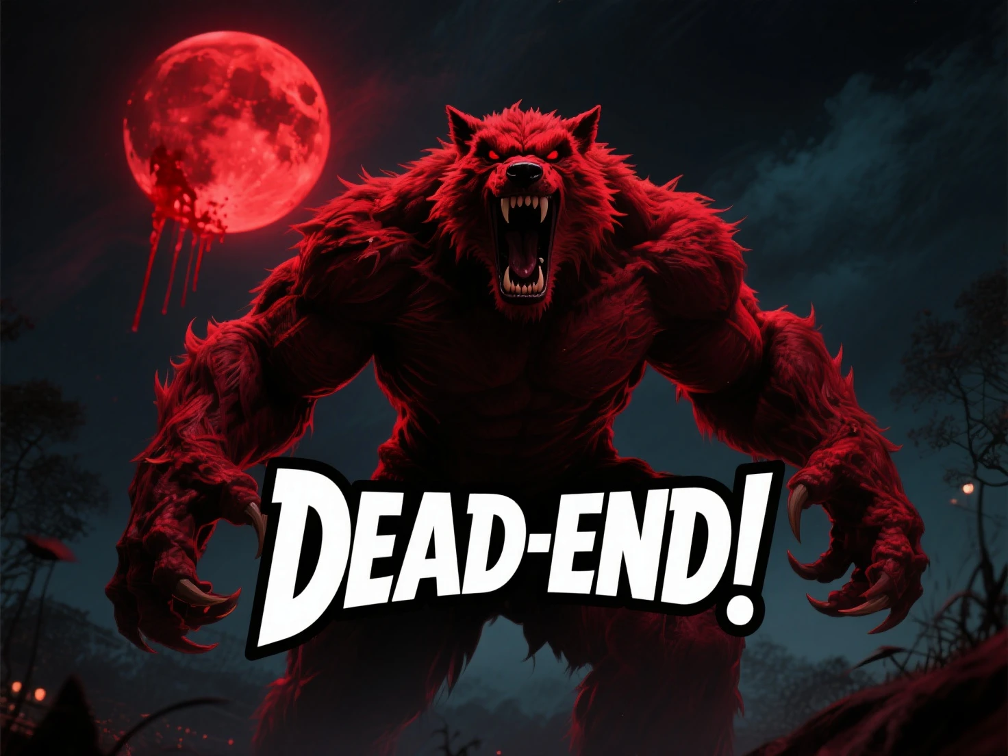 Logo escrito red dead redemption, monstro
