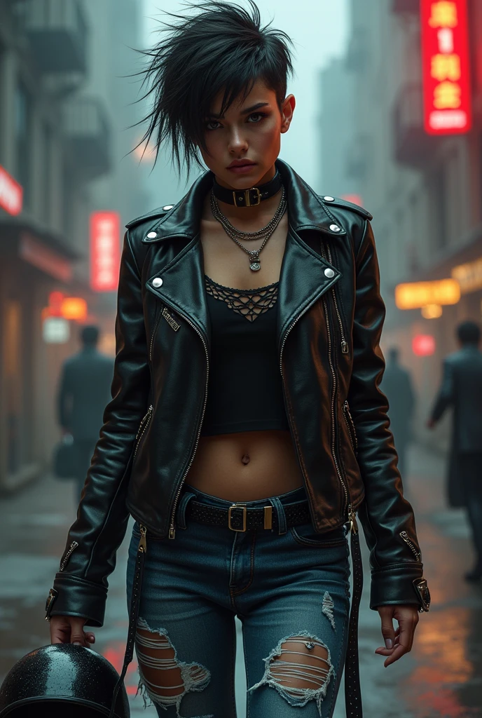 Create an image of a delinquent Elizabeth 
