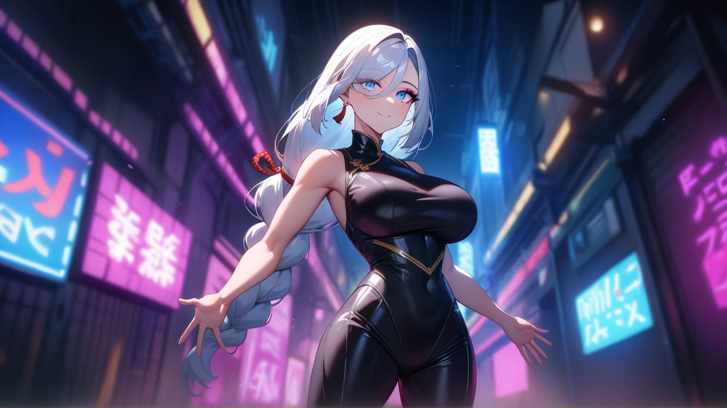 (young 13-year-old girl), wide hips, (thin toned body), (huge thighs), small waist, narrow waist, thin waist, huge breasts, lipstick, long hair, eyeshadow, girly, earrings, insanely detailed, full body, beautiful detailed face, masterpiece, best quality, highres, absurdres, high quality, high detail, cinematic lighting, sfw