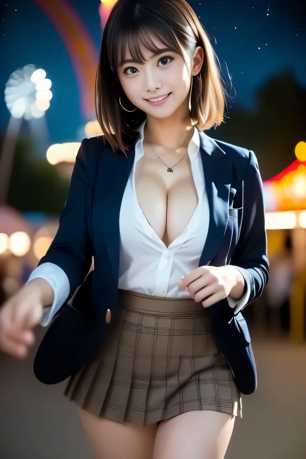(最high quality, 8K, 32k, Tabletop, Hmph:1.2), (Realistic:1.5), (Tabletop, 非常に詳細な CG Unity 8K 壁紙, 最high quality, expensivet resolution:1.2), (Super detailed, Hmph:1.2), (Cowboy Shot:1.3), break, (Wear a uniform, Navy jacket:1.3, 白い襟付きshirt:1.3, Pleated skirt:1.3, Black sneakers:1.3), Bright expression, Glowing White Skin, Best Looks, ultimate beauty girl, break, (Platinum blonde hair with dazzling expensivelights, Layered Pixie Short Hair:1.5, Bright shiny hair, Silky straight hair, Beautiful sparkle), break, Sparkling, clear, Attractive blue eyes, Very beautiful and cute, Ample breasts, Tabletop, 最high quality, Capture the cutest moments, Written boundary depth, Super detailed, 超High resolution, C4D, Octadale, 3D Modeling, 8K, 16K.,expensive_School_girl、(Mesugaki Smiles:1.5)、(night:1.8, Dim lighting:1.5, Sexy Gal, Downtown at night)Fashion magazine cover、Super popular stripper、Pleasure that goes through、Breakthrough orgasm、Dripping Wet pussy、Dripping Wet pussy、nude、Wet pussy,Squirting.,乳首Squirting.Nipple Splash,(8K, RAW Photos, 最high quality, masterpiece: 1.2), (Realistic, photoRealistic: 1.37), 1 Woman in a suit standing on the sidewalk, Cityscape, Day, Sunny Morning, Professional Lighting, Photon Mapping, Radio City, Brazilian women, Torn, shirt, Woman in a suit, Silk Suit, masterpiece, 最high quality, high quality, High resolution, Big Breasts, ((Face close-up)),My erogenous zones were toyed with...、Intense caressing of erogenous zones with aphrodisiac lotion、Massaged Breasts Orgasm、