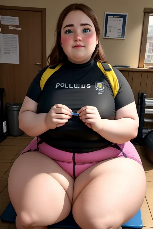 a fat  obese ,chubby overweight ,young fat girl in ,cute plump schoolkid,heavy set young girl,thick  student,extremely obese young female student,very fat and heavy young girl,stout short haired girl in school,chubbychild in classroom,cute pudgy young student
((((Big Tits))))
