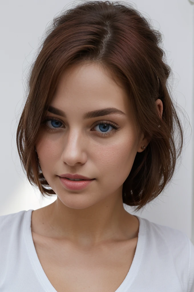 super reality eyes、Fashion model, 20 years old, cute, [[[[Watery eyes]]]], [[[[close]]]], [[[[chest]]]], [[[[head]]]], [[[[shoulder]]]], Perfect Eyes, Perfect Iris, Perfect Lips, Perfect Teeth, Perfect Skin, Soft Front Light, shine, High resolution, (Calm colors:1.2), Beautiful Eastern European girl with closed mouth、Amazing beauty、alone、smile、Beautiful Face、Upper Body、Medium Sidecut、Beautiful short grey hairstyles、beautiful little face woman, alone,　Black Theme,　Looking at the audience,one woman, that&#39;It&#39;s real, Volfzan-6500-V1.3, anime、anime style、beautiful reality eyes、Casual Dresses、portrait beautiful detailed woman, Very detailedな目と顔, reality, Beautiful fine grain, Large file size, Very detailed, High resolution, Very detailed, highest quality, masterpiece, An illustration, Very detailed, Ticker, Unity, 8k painting wallpaper, Are you okay, Are you okay details, masterpiece, highest quality, HVery detailed Ticker uniform 8k wallpaper, Face Light Movie Lighting、Cute Blouse, Dark Background, Oil, masterpiece, Diffused soft film lighting, Portraiture, highest quality (Perfect Face:1.4),Great girl photograph,(8k and、photoreality:1.25) 、(Lip gloss、eyelash、Shining Face、Shiny skin、highest quality、超High resolution、Written boundary depth、chromatic aberration、Corrosive road lighting、Natural Shading、woman, (Ultra reality eyes, High resolution), (High resolutionの目, High Definition Hair, High resolutionの顔, High-quality plump lips), (Chest open off shoulder), bust, Upper Body, Affectionate smile, (Best image quality: 1.4), RAWphotograph, (reality, photograph: 1.37), Professional Photographer, Film-like light, (Fine Plane: 1 . 2),woman1, (Ultra reality, High resolution), (High resolutionの目, High Definition Hair, High resolutionの顔, High-quality plump lips), (Open breasted off shoulder), bust, Upper Body, Adorable smile, (highest quality:1.4), RAWphotograph, (reality, Photo reality:1. 37), Professional photograph, Beautiful face: 1 .2), (Representative works: 1.3), (8k, Photo reality, RAWphotograph, highest quality: 1. 4), (Mature 20 Year Old), Small face, Beautiful Face, (reality Face), No makeup, Natural Makeup, light makeup, (Dark brown, short hair: 1. 3), Beautiful Hairstyles, reality Eyes, Fine grain, ( reality), Beautiful Skin, (sweater), , bust. B Cup, Messy, Charm, ultra High resolution, ultra reality, High resolution, Golden Ratio, FF Tiffany, Gray background,