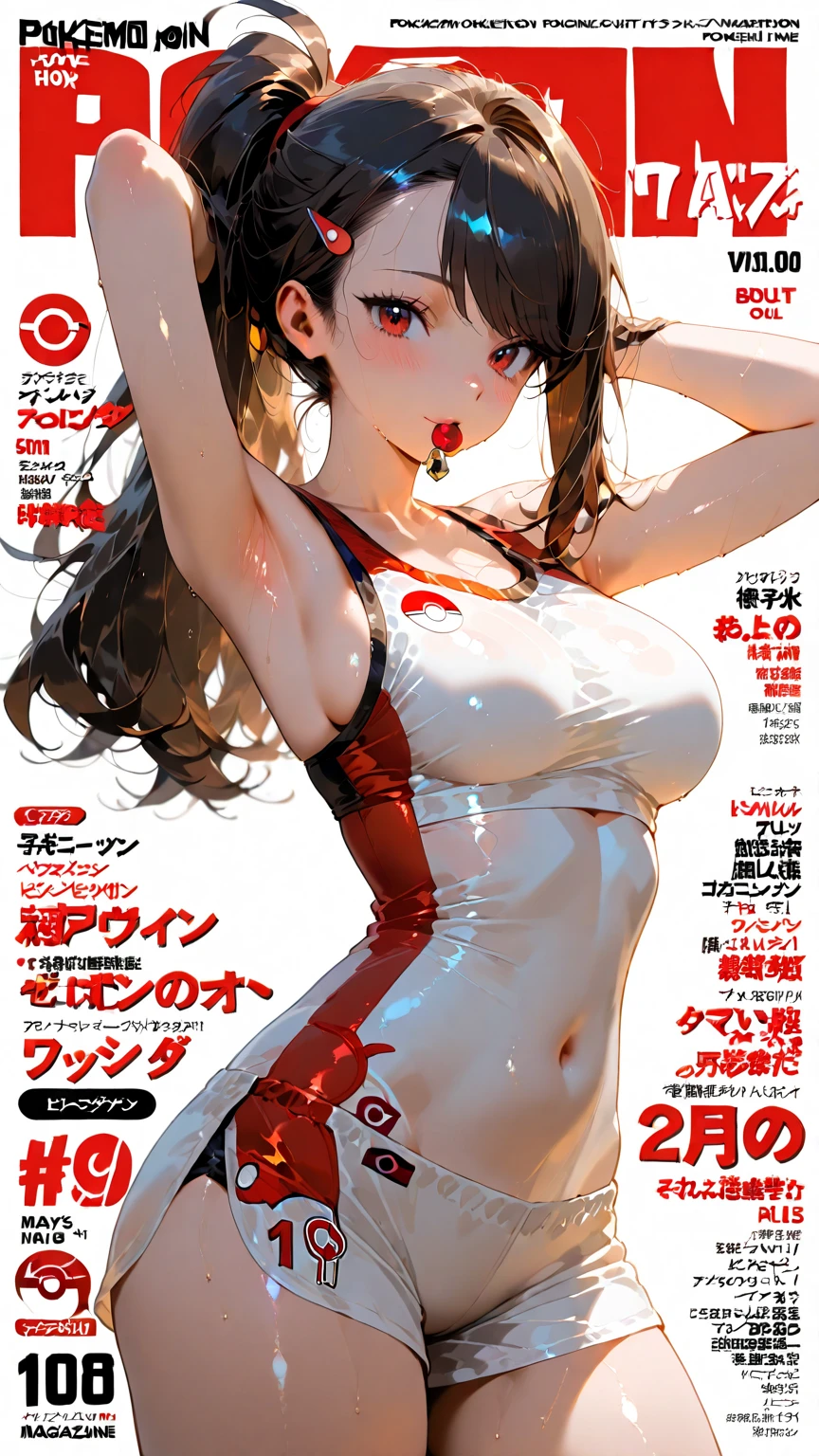 (((black and white drawing, line art, (sketch)))), (anime), highres, (masterpiece), (best quality), official art, hdr, beautiful woman, long hair with sideswept bangs, (medium breasts), maid uniform, seductive pose, breast focus, cleavage, by Yoshitaka Amano --auto