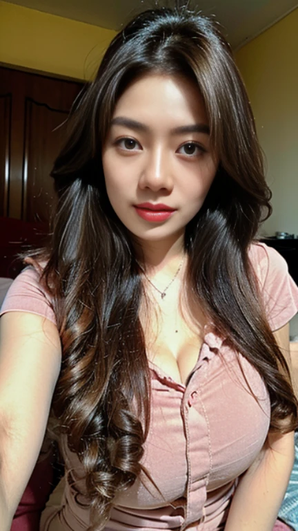 (masterpiece), best quality, expressive eyes, perfect face, selfie, casual outfit