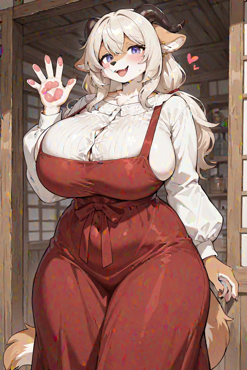8K, masterpiece best quality, Women, man, (Gentle shape), Perfect face, Hamf Dress, Sexy, Fascinating, thin fabric cheongsam, tower, Red Lantern Tower,huge-breasted、bbw、thick thight、big butts