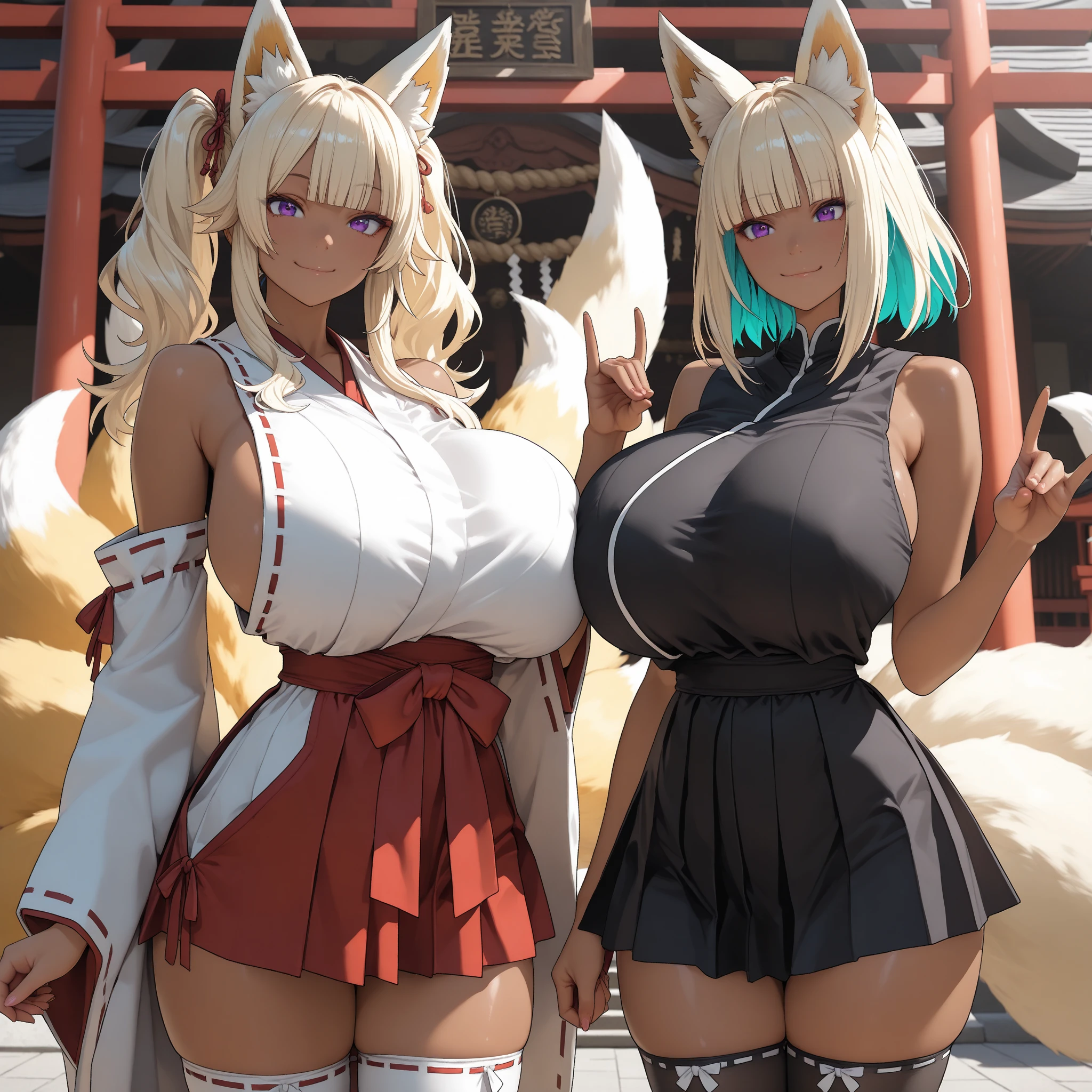 （8K ，hyper detail，ultra photoreal sim，masterpiece，Natural，perfect artwork，perfect female body），Two cute busty girls ，（large titmouseies），Ancient Swordsman，stylish hairstyle，Elegant and sexy swordsman，On a quaint street，Dress up in a sexy antique robe，Built-in thong pants，big cleavage，，stretch meat，sexy and excited，The pervert is exposed ，titmouse，full body shot of、camel toe、巨大なtitmouse、Nipple Puffs、cleavage、Plump、Super big breasts、super big butt
