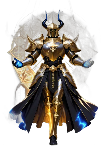 Armor powered by magic