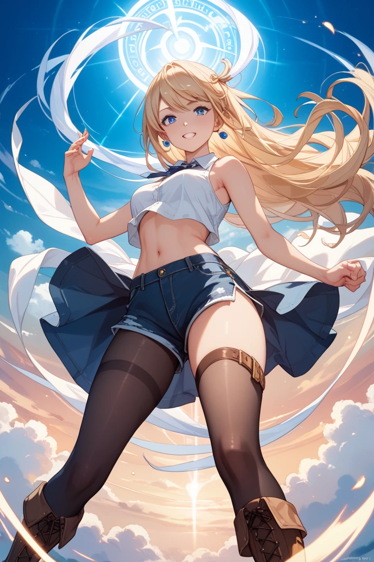 Soryu Asuka Langley，blue eyes，Hair between the eyes，hat，Interface Headset，Orange Hair，赤いribbon、ribbon、uniform、skirt、Tokyo No. 3 中学校のuniform、，Show me your pants、Lace black underwear with a very small area、Big Breasts、((Small Head)）、1 female、Sexy pose standing on one knee、(RAW Photos:1.2)、(Realistic:1.4)、Laughter、Textured skin、Highly detailed eyes and face、Beautiful and detailed、double eyelid、Large file size、(Enhances the beauty of skin texture:1.1)、High resolution、Highly detailed skin、Highest quality、8k wallpaper、Cinema Lighting、Big Breasts,Fascinating underwear、Spread your legs、Solo with visible breasts, (curve:1.1), Looking down at the viewer, There is a smile on his face, ((From below:1.5)) look back, ((Leaning forward)), Rear view, Long Hair, lipstick, Compensate, Ultra detailed hair, Ultra detailed face, (Purple eyes:1.05), Perfect Eyes, Perfect Face, Earrings, (Confused, blush:1.2), , (Black knee socks, garter belt:1.1), zettai ryouiki, , High heels, (Big Breasts:1.1), Cleavage, Big Ass, Thighs Thighs Thighs Thighs, Showing panties, ((ロールアップしたskirt裾から股間まで)),