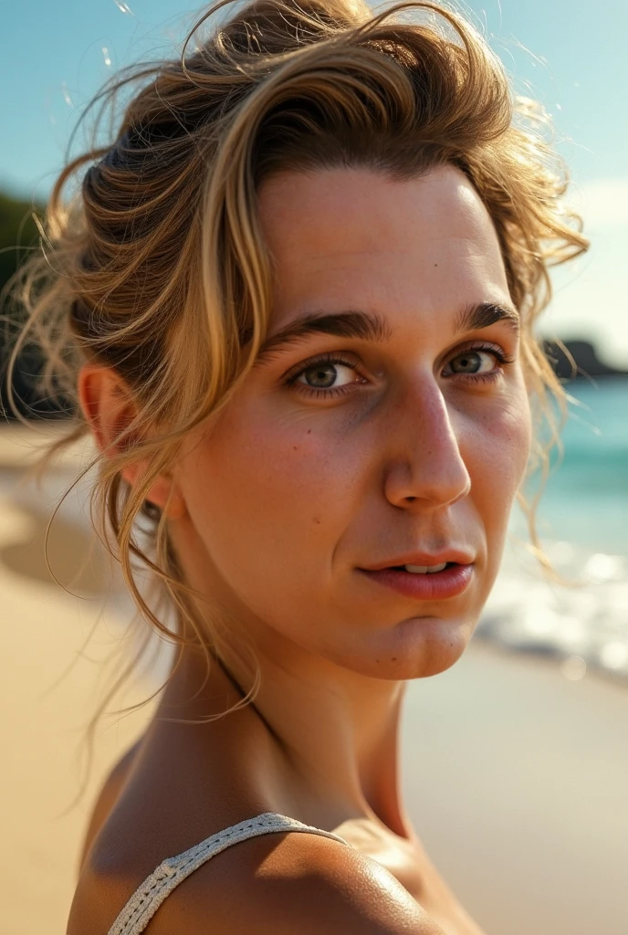 <lora:dakota:1> a woman sunbathing in the beach , (8k uhd) RAW proffesional photograph, photo, masterpiece, realistic, realism, photorealism, high contrast, photorealistic digital art trending on Artstation 8k HD high definition detailed realistic, detailed, hyper detailed, best quality, ultra high res, (photorealistic:1.4), high resolution, detailed, raw photo, sharp , rich colors,hyper realistic, lifelike texture, dramatic lighting, unreal engine, trending on artstation