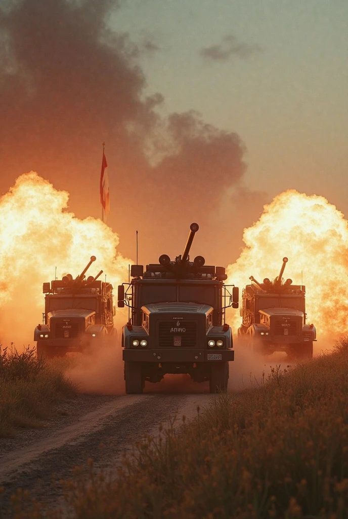 <lora:Dien_bien_phu:0.85>, victory war, vietnamese flag, tank, multiple tanks, tanks everywhere, helicopters flying, planes dropping bombs, stormtroopers, darth vader, the empire, madmax, bac Ho, intense, war 1975 in vietnam, tactic, battle, guns, smoke, fire, masterpiece, masterwork, bestselling, 4KUHD, rawphotography, DSLR, professional photography, grand, studio quality