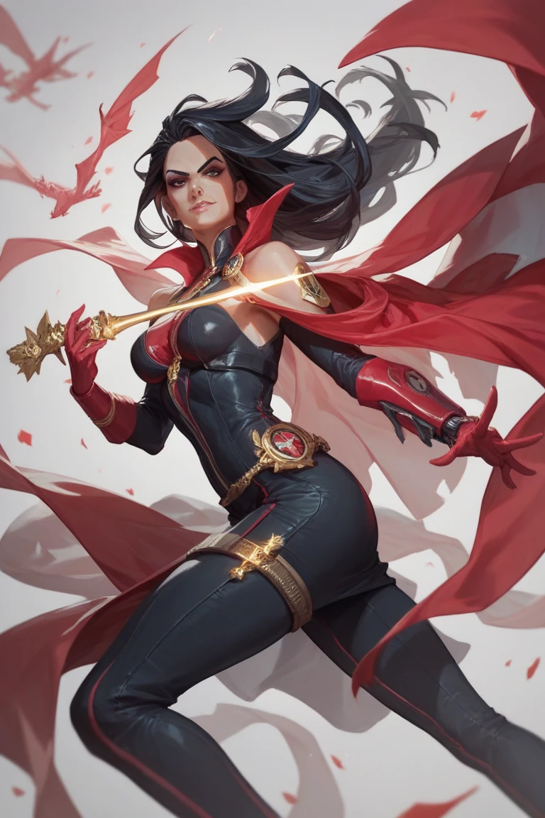 (best quality,8k:1.2,high resolution:1.2),ultra-detalhado,Realistic,SUPER HERO female,21 YEARS OLD,long BLACK hair,rosto extremamente detalhados,long eyelashes,all sheer RED LATEX leotard Apertado, A LARGE EMBLEM IN THE SHAPE OF THE LETTER "A" EMBROIDERED ON THE EMBRASE, RED FLYING CAPE,TRANSPARENT LIGHT BROWN SHINY pantyhose,Glossy GOLD metalic BRACELETES,Physically-based rendering,sharp focus,studio lighting
Consumo e