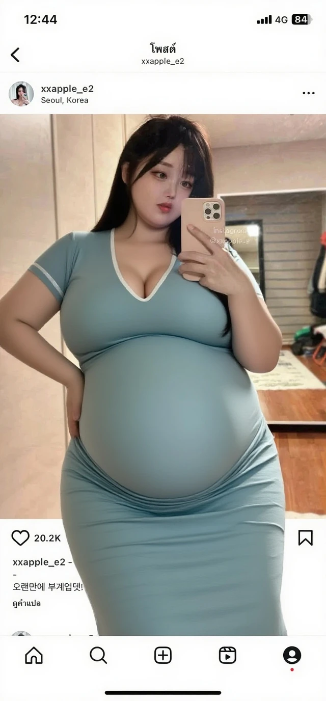 pregnant woman in a towel taking a self-shot in a bedroom, pregnant belly, Her belly is fat and round, pregnant, 怀pregnant, She has a wobbly fat belly, Third trimester, belly exposed, bouncy belly, her navel exposed, front shot, maternal feeling, front, self-shot, mirror self-shot, Full body wide angle lens