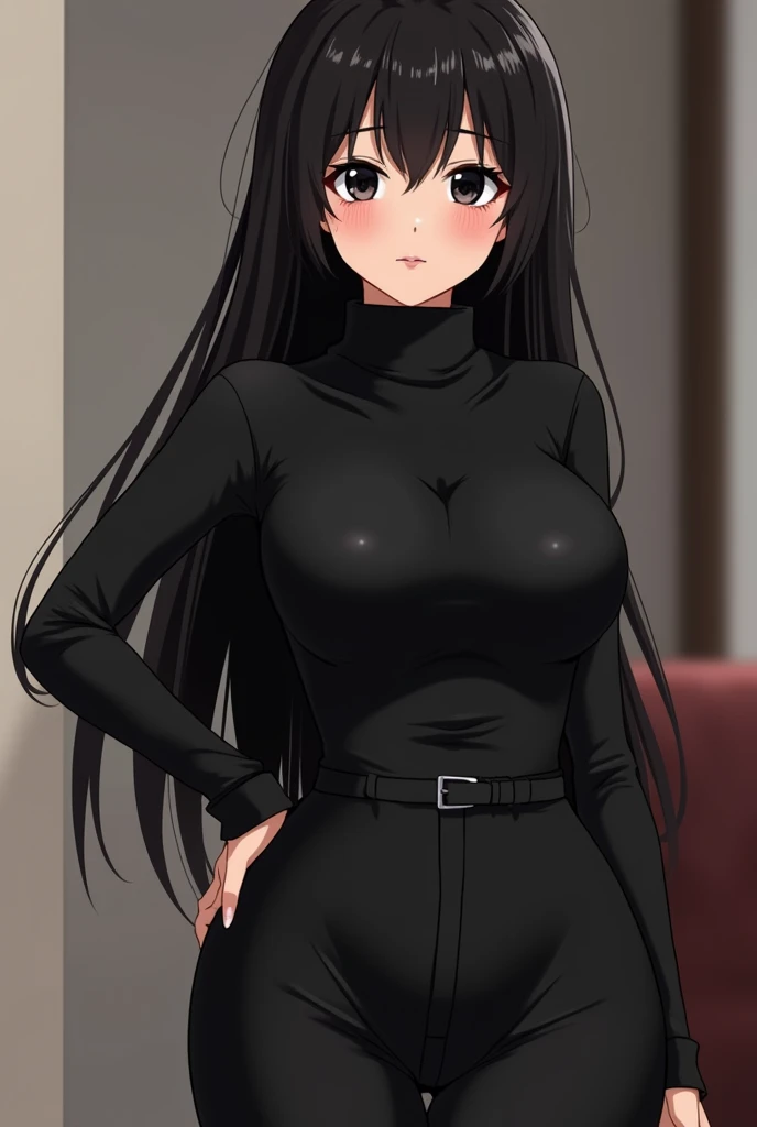 masterpiece, best quality, highres, ym1, super tight tranpsarent black jumpsuit, nipplesout, hands in the air, standing, spread legs, hiding behind a wall, wet clothes, get wet, water around, hands get tied with many string, legs get tied, pussiesout, jumpsuit cover leg, rope tied body with a street lamp, hands behind back, hunched out, look at viewer, big breasts, string tied left arm with a sign, string tied right arms with a big pillar, string tied neck with another pillar, string tied left legs with small pilar, string tied right leg with a bamboo trê