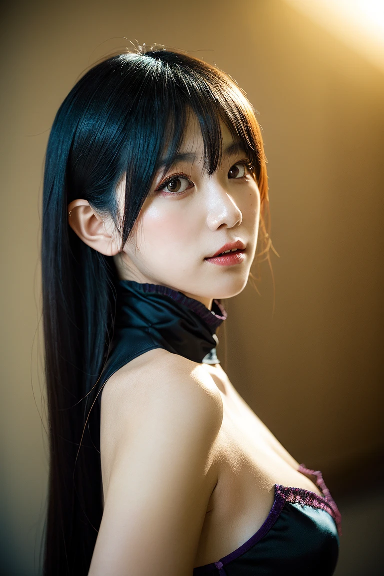 (Browsing Caution:1,4),Mix 4, (8k, RAWphotograph, Highest quality, Tabletop: 1.45), (Realistic, Realistic: 1.37),illumination, night, プロのillumination, photographn mapping, Radio City, Physically Based Rendering, Gradient Brunette, 高品質のphotograph, High resolution, 1080P, (Detailed facial depiction), (Detailed description of the hand), (Delicate CG), Extreme light and shadow, Rich details, (Detailed facial features), (Highest quality), Look in front of you, Highly detailed face, Highly detailed lips,  超High resolution, (truth: 1.4), photograph, 1 Girl, [(sad)],  , Thin limbs, movie, Cool pose, I Cup, Highest qualityな完璧なボディ, photographのような, (1 : 1.3), Perfect balance, (Huge, Perfect breasts, Areola),(Realistic, Realistic:1.37),One Girl, Cowboy Shot,Professional Lighting, Photon Mapping, Radio City, RAWphotograph、(Realistic:1.4)、Octane Rendering、Complex 3D rendering with ultra-detail, Studio Soft Light, Rim Light, Crisp details, Super detailed, Realistic skin texture, detailed aspects, Beautiful details in the eyes, Highly detailed CG Unity 16k wallpaper, Compensate, (Detailed Background:1.2),Highest quality, 超High resolution, Tabletop, One Girl, One Girl,alone, Upper Body,Show Viewer, White Background, Bobcut, short hair, Multicolored Hair, Compensate , Lips parted, Black Lips, eyeliner, Gothic, Goth Girl,((Multicolored Hairの色:1.4)),(((Completely naked))),(((nsfw))),((Small breasts:1.2)),