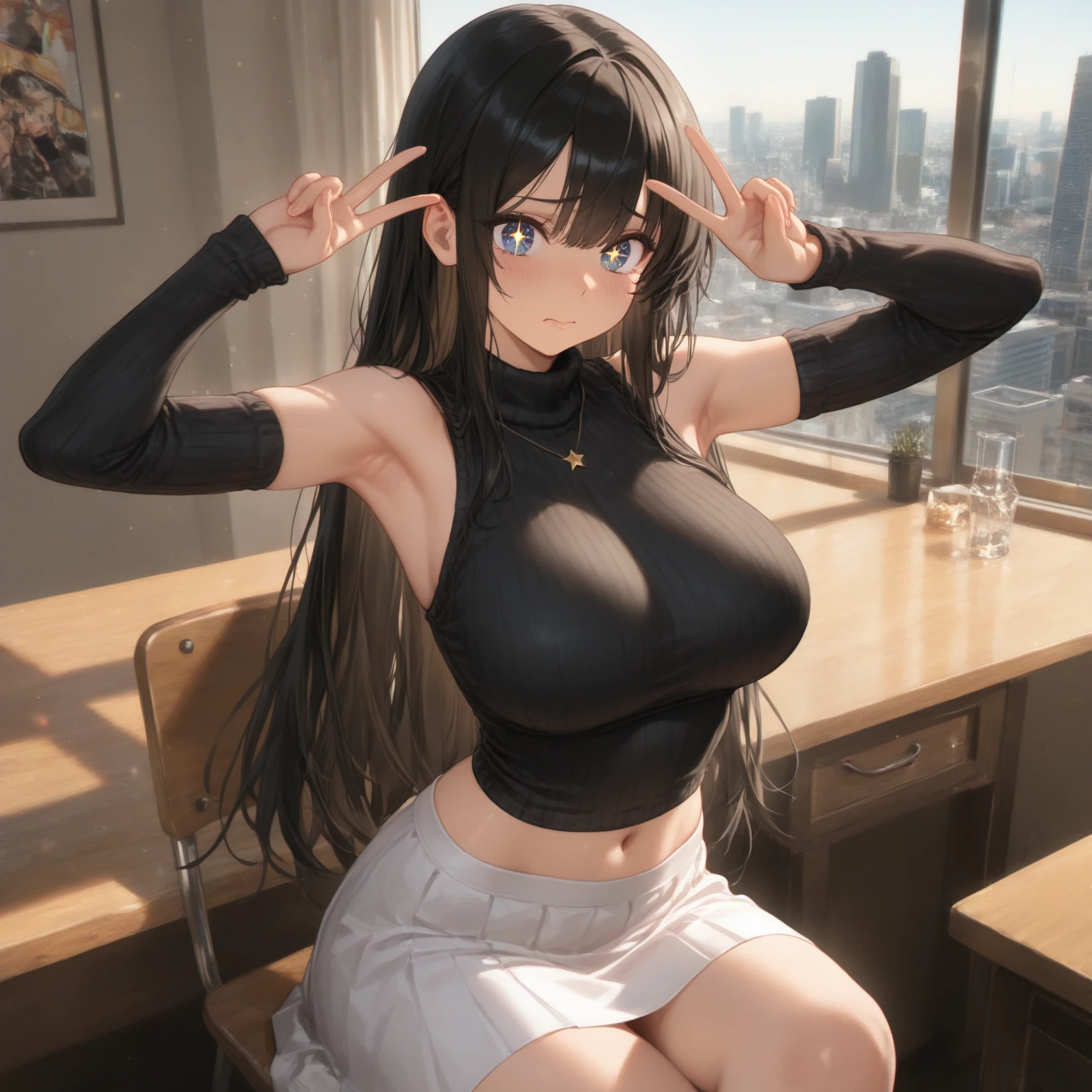 (masterpiece), (highest quality), (Super detailed), wood々In a park with,bench, (((Two girls sitting on a bench))), (((2 girls))), 13 years old, 21 years old , blush, (lift up:1.2),(topless), (slender) ,Happy, View Viewer, shy , anxiety, smile, mischief,(Shiny skin), from the front, Long wet ears, (Nipples),(topless:1.3), bra lift, shirt lift, breast grab, arms behind back, belly button, jewelry, Watching the audience, necklace, Abdominal muscles, straight hair, bob cut, blunt bangs, silky hair, jet black hair ,brown hair, hair clip, hair band, hair ribbon, one-length haircut, ducktail, outward curled hair, French twist hair, twintails, side ponytail, single braid, wavy hair, bangs pinned back, (white micro thong),