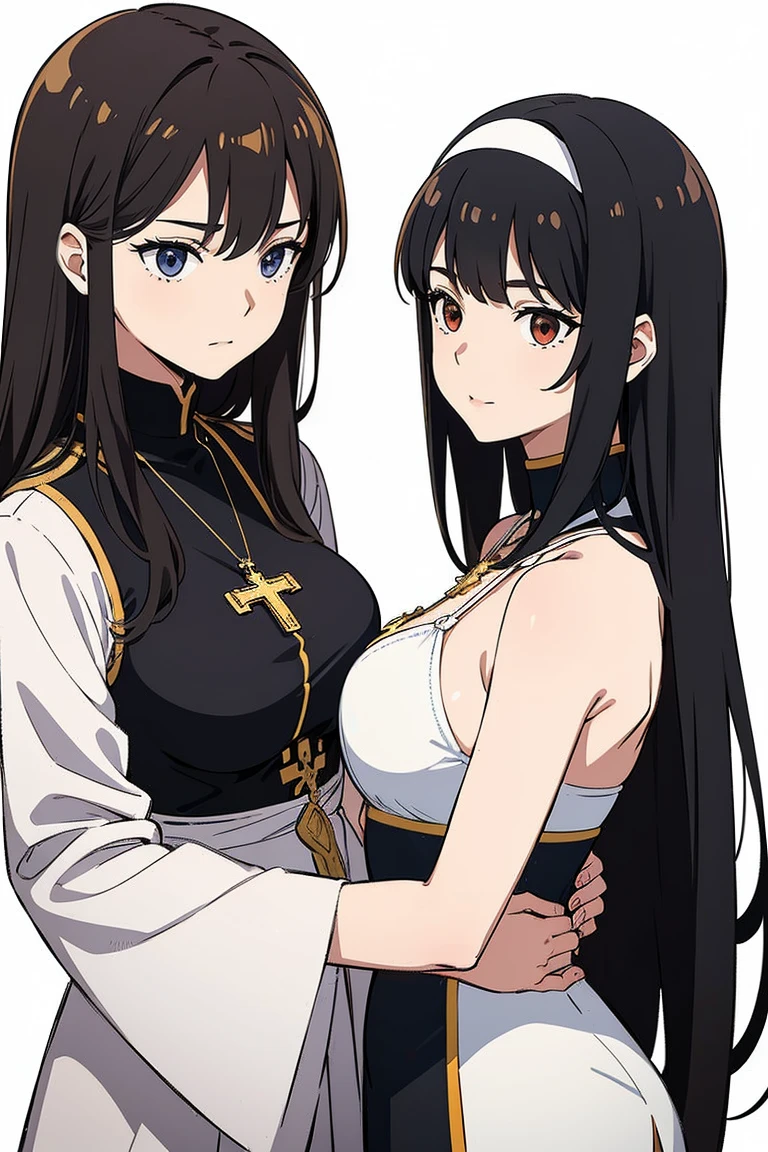 Kirito, Pink egyptian clothing, blushing smile, dark skin, black long hair, standing alone in the ballroom, Super huge big breasts breast enlargement looking at the camera