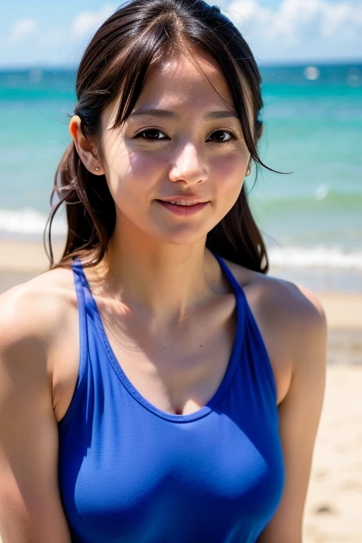 (Realistic、Like a photograph、Live Action、, Realistic, RAW Photos, Best image quality: 1.4), Single-lens reflex camera、RAW Photos, Highest quality, Realistic, Very detailed CG Unity 8k wallpaper, Written boundary depth, Cinematic Light, Lens flare, Ray Tracing, Realistic background、Many people:1.4、(Beach volleyball player:1.4、uniform:1.3、Volleyball uniforms that fit snugly against the skin、Toned body)、((Ultra-dense skin))、 woman,Cute Japanese volleyball player、((Receiving posture、((whole body:1.5))、During the game:1.1、Smiling at the beach))、Pink inner color hair、short hair:1.2、tie your hair with a hair clip、I like that style、stylish、Very detailed、Pay attention to the details、Perfect outfit、(Sunburned skin)、Beautiful legs:1.1,Side view