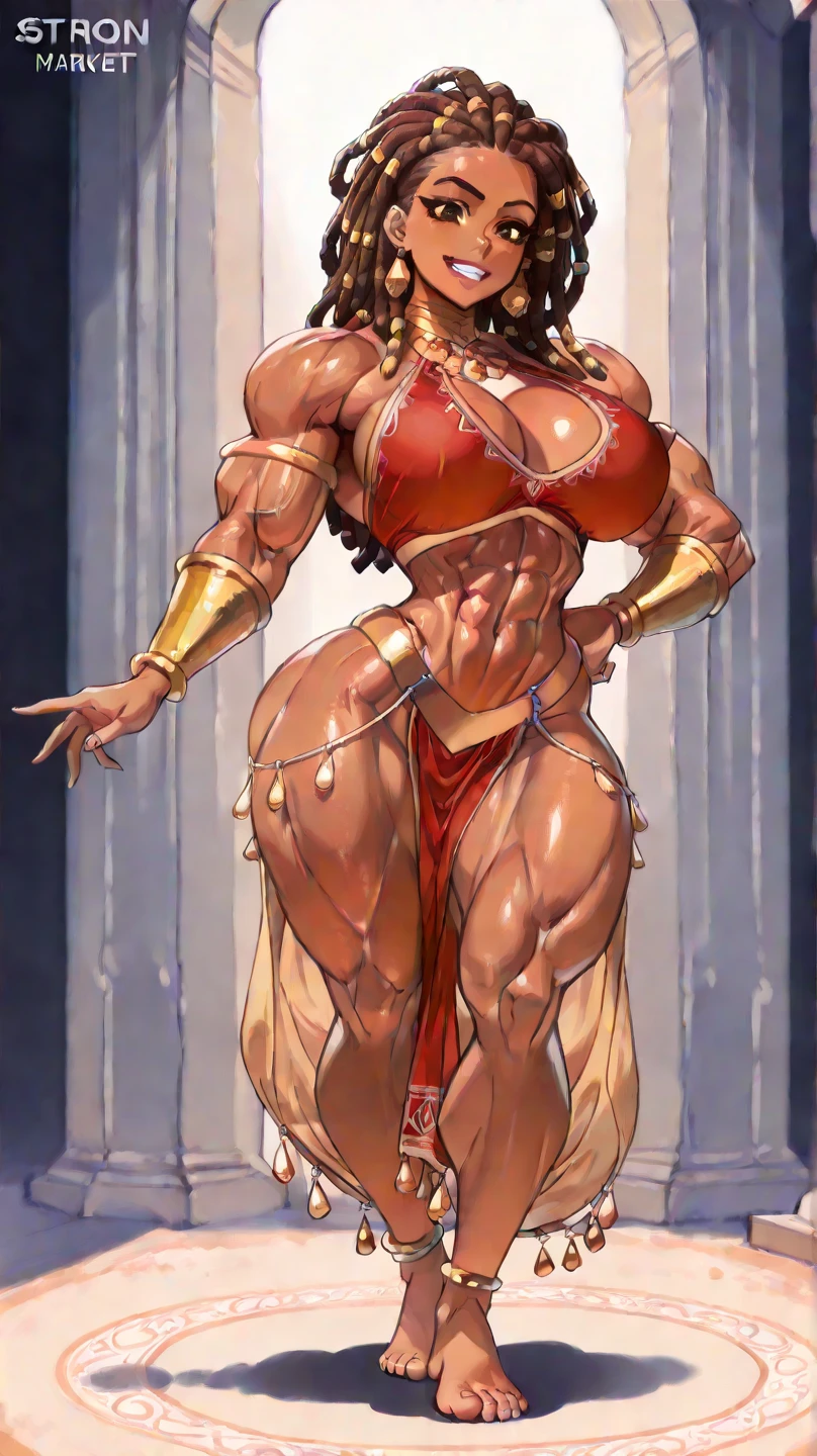 ((side profile)), ((full body view:1.4)), ((masterpiece)),(((best quality))), ((egyptian empress, mature face)), ((middle eastern eyes:1.4)), ((golden gown)), (((septum piercing)), defined cheekbones, high cheekbones, illustration, ((muscular:1.3)), ((gold:1.4)), sexy bimbo, (gigantic breasts:1.7) ((long Egyptian headpiece)), black hair, ((detailed face:1.4)) beautiful woman, (egyptian:1.4), colored skin, (black skin:1.4) , (red lipstick:1.4), shiny skin, ((skindentation)), (black skin), scribbles and marks,(puffy lips:1.4) , (temple: 1.5), ( at night: 1.5), rough sketches, pose, 8k,16k, ( background, white background: 1.3) ((warm color palette)), ((future model aesthetic))