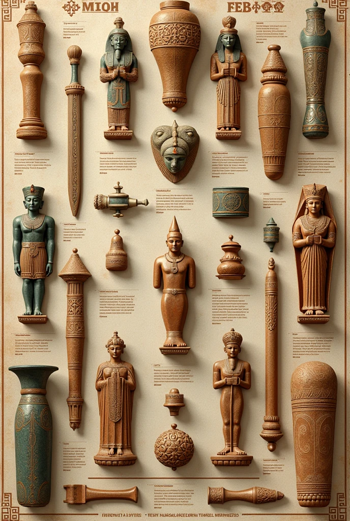 Egyptian vases