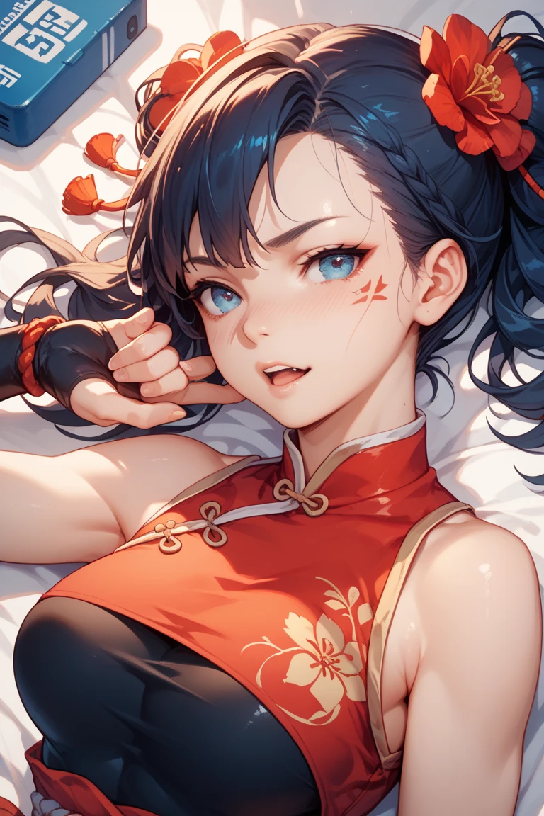 (Unity 16k Wallpaper, Masterpiece, Best Quality, Ultra-Detailed, Extremely Detailed CG, Caustics, Cinematic Lighting, Detailed, Beautiful Detailed Eyes, NSFW:2.0, 1girl, Curby), Ultra High Resolution, Fine skin, (cute: 1.2), (15-year-old girl), ((chinese clothes:1.2)), ((fine background writing, saturated, strong light, sexy chinese clothes, sexy Chinese clothes)), smile