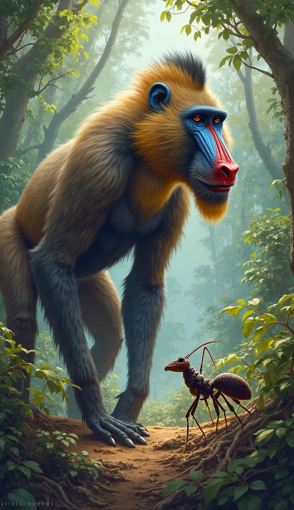solo, feral, monkey, male, mature male, grandpa, curvy, sexy, shaggy fur, thick fur, prehensile tail, curly tail, bottomless, sagging balls, prehensile primate feet, big butt, grabbing own ass, chubby, crouching down, raised butt, wide hips, arched back, laying down, presenting anus, Imminent Penetration, cute, perineum, realistic fur, narrow eyes, symmetrical eyes, moaning, morning sun, jungle, realistic, photorealistic, ultra realistic, 8k, (by Bebebebebe), (by Rajii), (by Taran Fiddler)