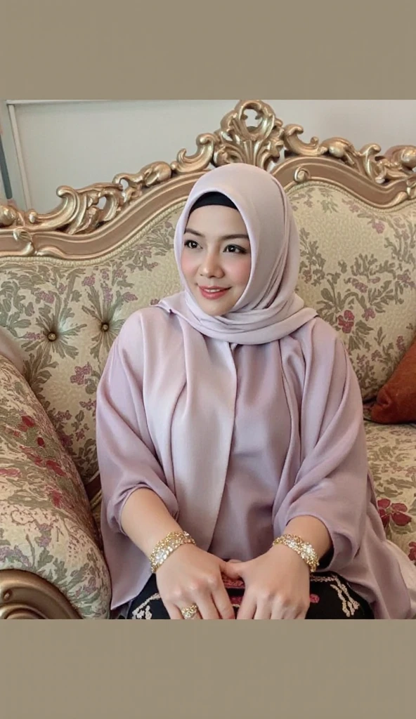 ((HIJAB)), ((YELLOW LINGERIE)), ((SHORT HIJAB)), Portrait photo of a matured chubby malay girl, curvy, (laughing:1.2), hijab,malaysian, posing, look at a camera, nerd, wear white shirt and short pleated skirt, full body, room background, big breast,nighttime, backlit, epic realistic, hyper detailed, detailed skin texture, mole below eye, natural skin texture, mole in body, insane details, intricate details, accent lighting, soft volumetric light, bokeh, (dramatic light:1.2), (neutral colors:1.3), cross process, living room background, ((detailed realistic face and eyes)), good lighting, 8K resolution, Legs Wide Open, spread Legs, lying on bed, Liquid from the Crotch, Blushing, fat,