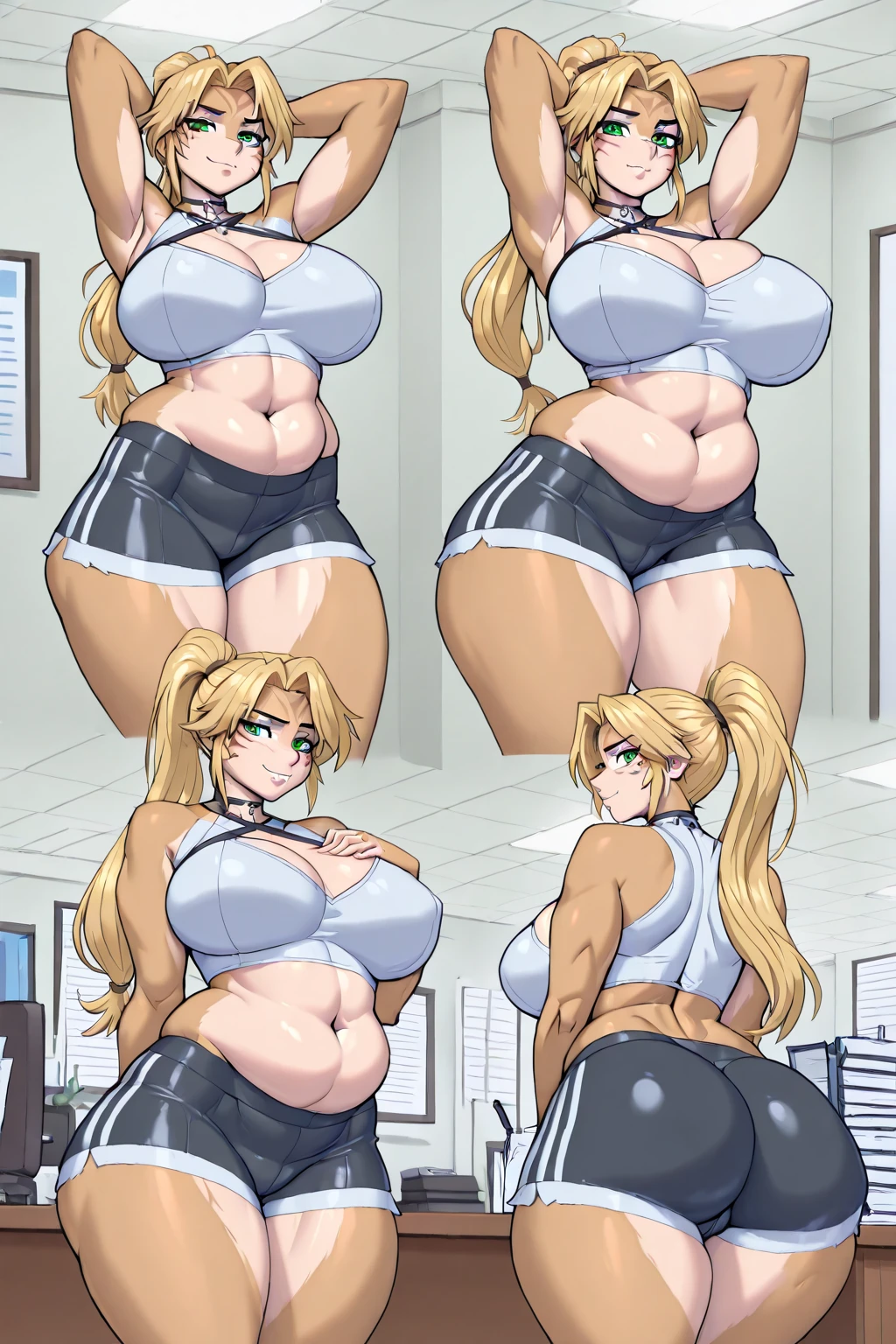 Female student、Gal、Side Ponytail、Colorful manicure、Low - Angle、leopard print panties、blonde、Party People、Panties in full view、Gal化粧、Squat with your legs apart、Heavy makeup、mascara、Dark eyeshadow、teenager、Brown skin color、push your hips forward、Press one'Push your groin forward、Beautiful woman、Very thick thighs、Unbuttoned shirt、loose socks、Scrunchie、Acme Face、Best image quality、High resolution、masterpiece、super high quality、Squat with your legs apart、Thick pubic hair、Screaming orgasm face、leopard print panties、Leopard print bra、Very big ass、Very large breasts 、Blushing、4K quality、Blushing、Cry of ecstasy、Sweaty all over、Heavy breathing、Cowboy Shot、Cowboy Shot、{highest quality}, {so beautiful}, {Very detailed}, {Best illustrations}, Browsing Caution,