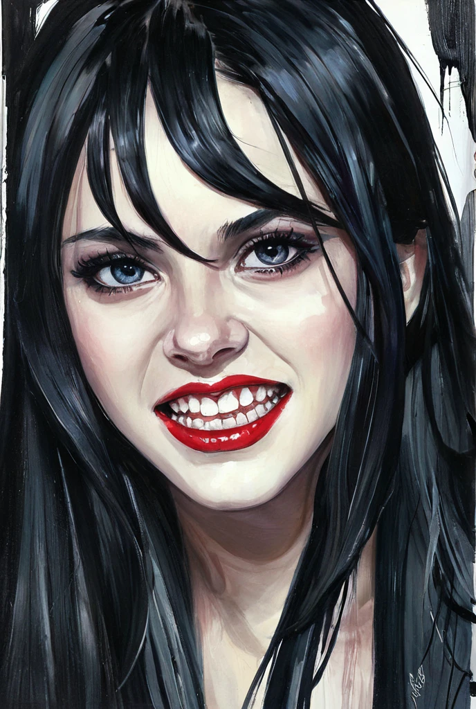 Goth vampire