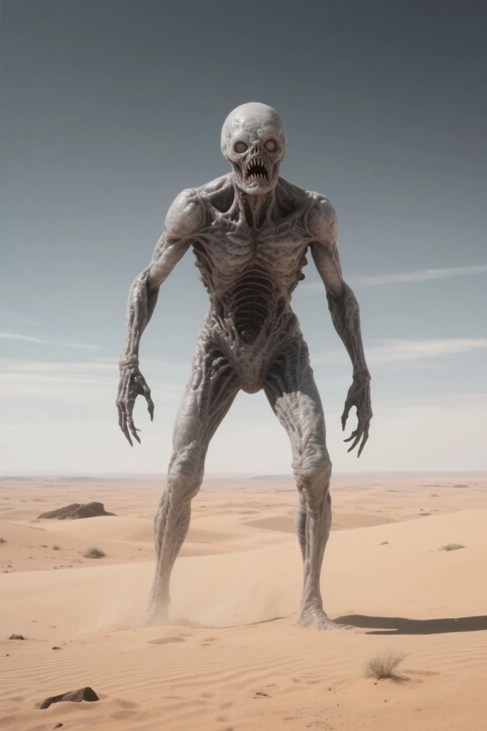 <lora:LoHa_arandomalienV1:0.8>
masterpiece, highly detailed photorealistic 8k raw pohoto, best cinematic quality, volumetric shadows, volumetric lighting, perfect 10k render in Arnold
rndmln, full body, worm's eye, victory pose, bald
fall background