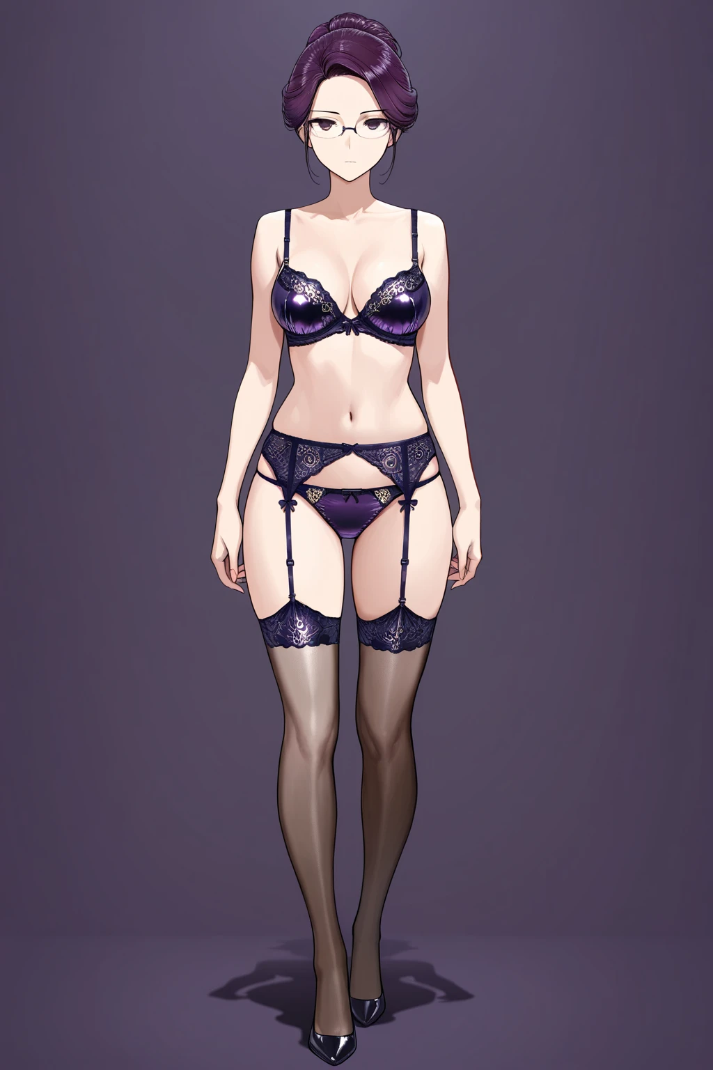 2D animation classic style,Sexy housewife,Lace lingerie silk,(( highr,being thin,Ultra-thin waist,Round)),curly and short top hair
(Masterpiece:1.2) (cellshading) (animation) (Rich and vivid flat color illustrations:1.1) (Best quality:1.2) (Clean lines),Inside the bar