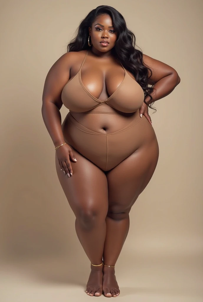 RAW footage, MASSIVE HIPS thighs, tiny waist, MASSIVE BUTTOCKS, UHD, She's a dark skin melanin Goddess, DSLR, translucent (tan plastic) high leg warmers, translucent (puffy intricate) gradient sleeves, ppark sidewalk, ttaupe scarf  +  skirt + garters, expressive pose, infinitely smallest waist, tiny paper-thin waistline, very long mohawk fade, tiny waist:2, no nudity  