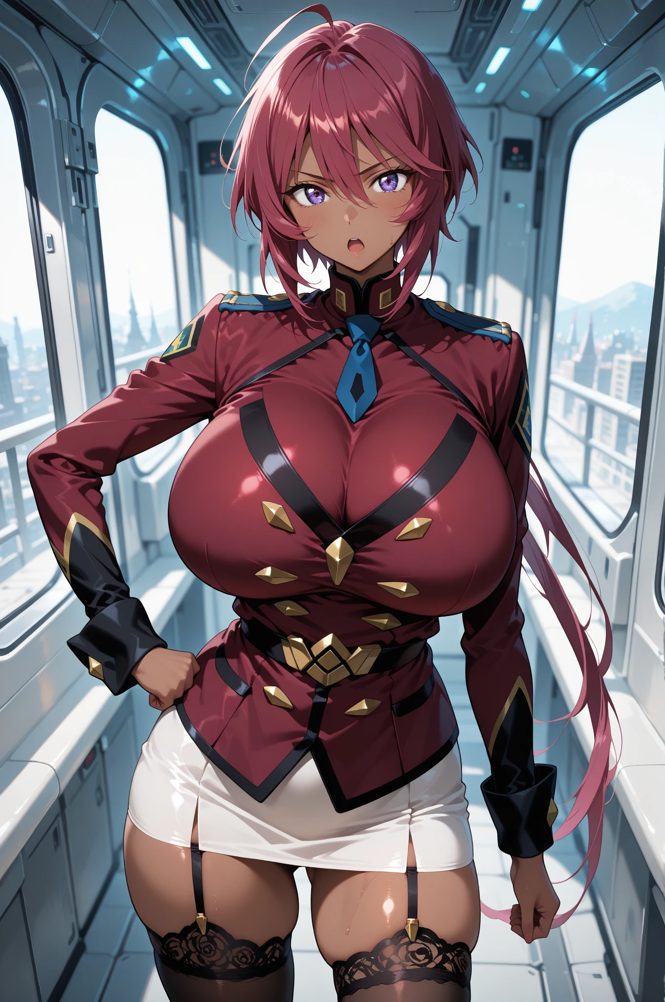 guillotine,Crucifixion,Big Breasts,Embarrassed face,Sweat,Blowjob,tears,sex,bondage,Nipples,slave,Cleavage,No pants,Spread your legs