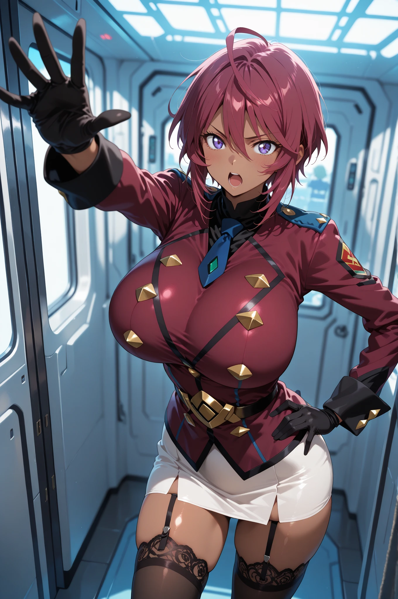 Lilith has large breasts 